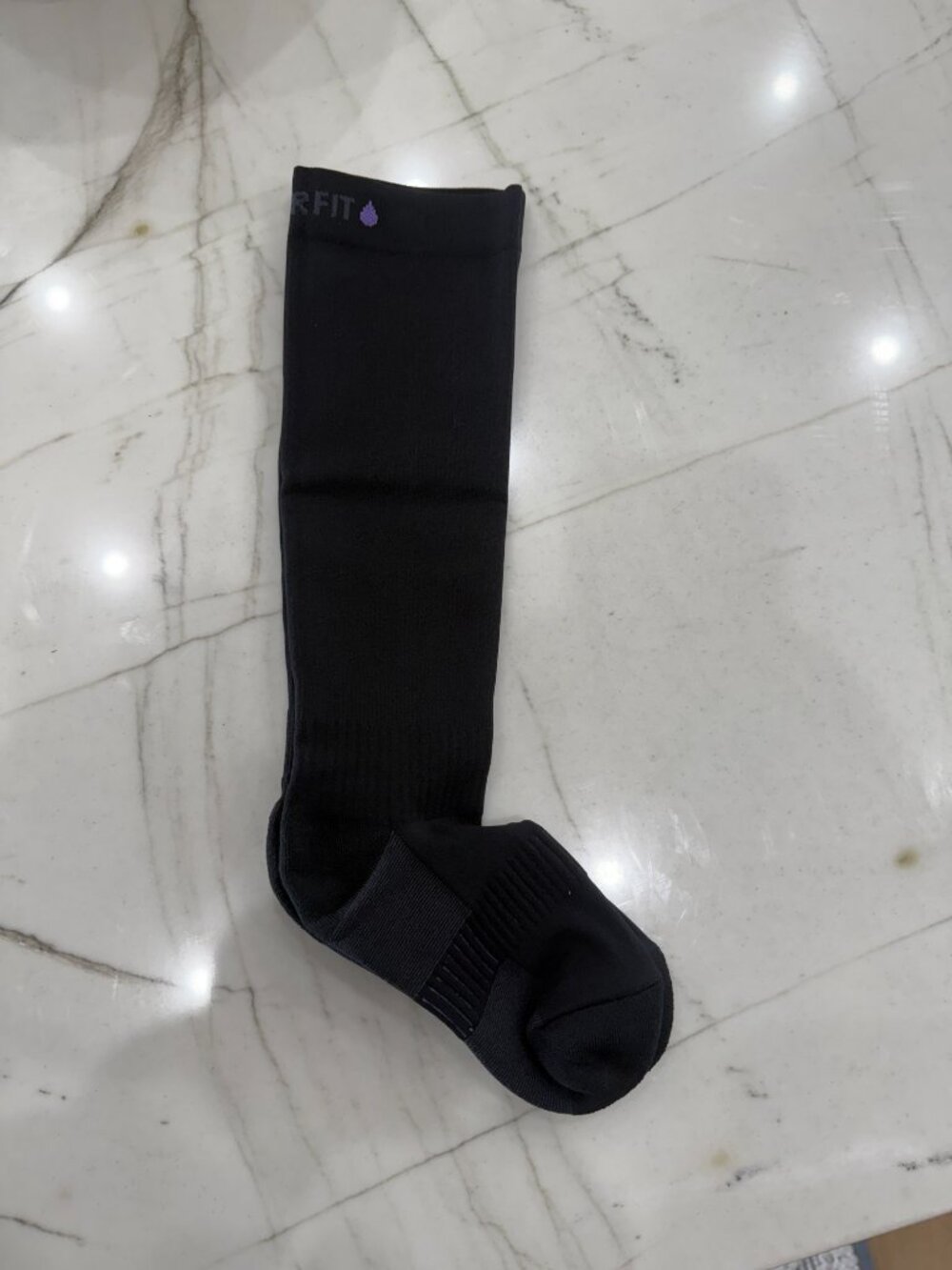 Copper Fit Energy Compression Socks - Black, Size S/M NWB - Picture 2 of 4
